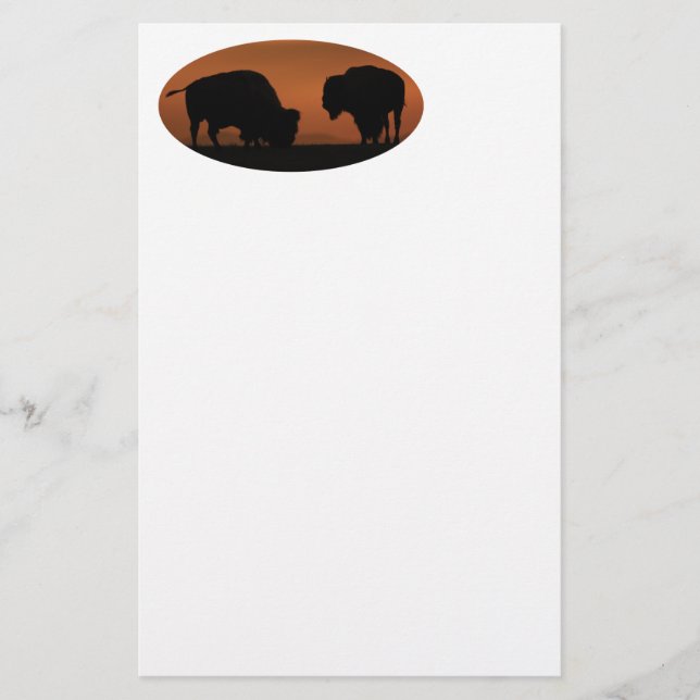 bison stationery (Front)
