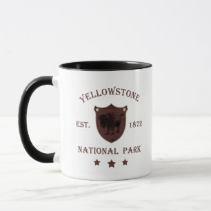 Bison Yellowstone National Park Mug