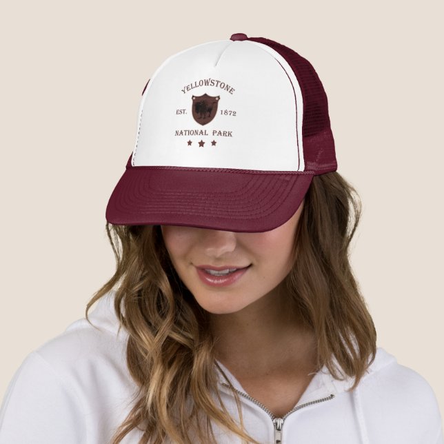 Bison Yellowstone National Park Trucker Hat (In Situ)