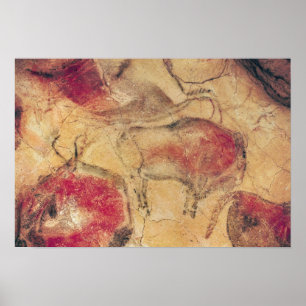 Bisons, from the Caves at Altamira, c.15000 BC Poster