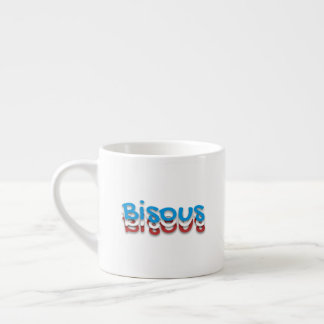 Bisous (kisses) espresso cup