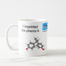 Mug featuring the template Bisphenol A