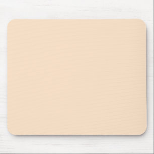 Bisque Beige Cream Solid Trend Colour Background Mouse Mat
