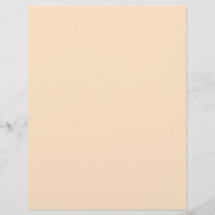 Bisque (solid colour) custom letterhead