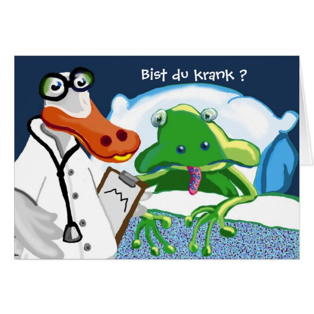 Bist du krank? (Front Horizontal)