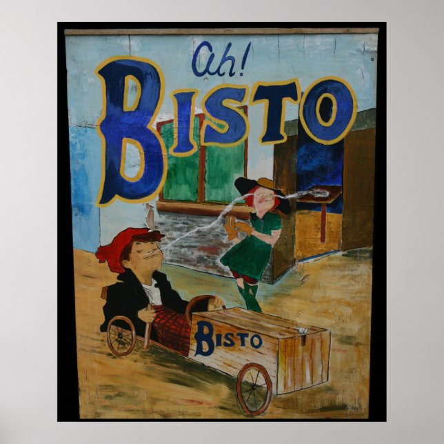 Bisto vintage poster (Front)