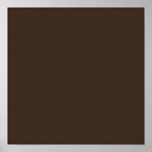 Bistre Brown Poster