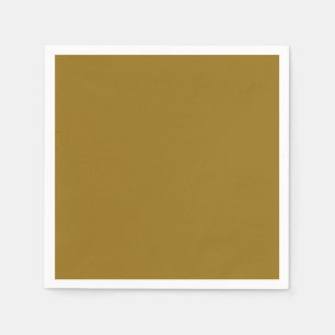 Bistre Brown (solid colour) Napkin