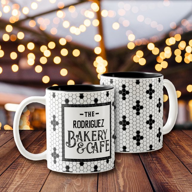 Bistro Tile Personalised Mug (Creator Uploaded)