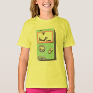 Bit GameBoy Built from Bricks T-Shirt
