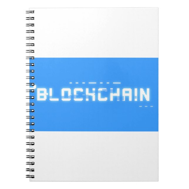 Bit glitch blockchain notebook (Front)