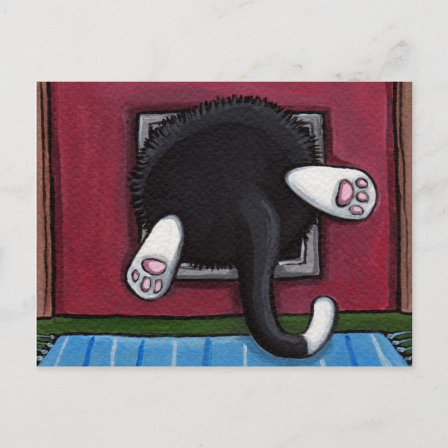 Bit Of A Squeeze Postcard (Front)