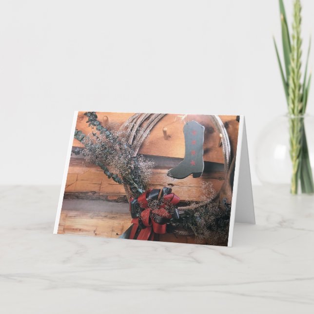 **BIT OF COUNTRY** CHRISTMAS GREETING CARD (Front)