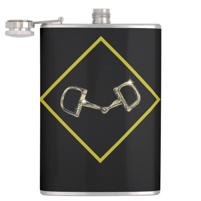 bit & stirrup hip flask (Opened)