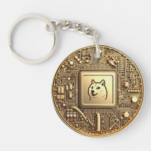 BitCap Dogecoin Inspiration Key Ring