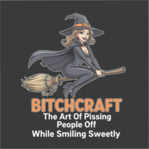 "BITCHCRAFT" Cut Vinyl Sticker