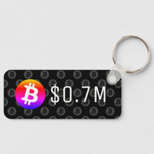 Bitcoin $0.7M ($700K) One Million Key Ring