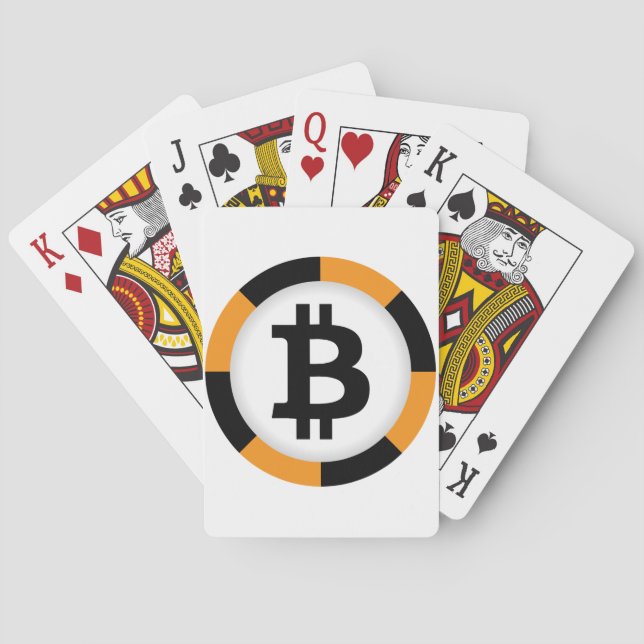 Bitcoin 13 playing cards (Back)