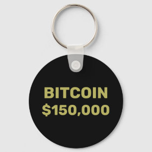 Bitcoin 150000 Celebration Key Ring