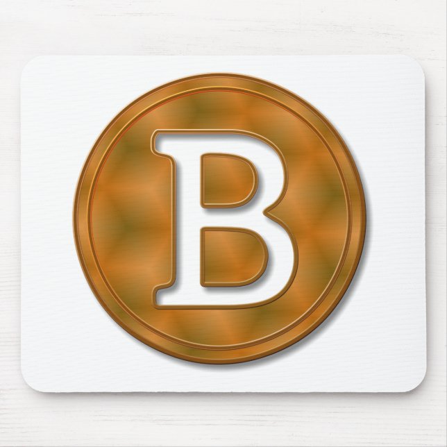 Bitcoin 15 mouse mat (Front)