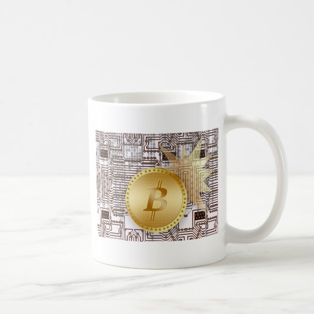 Bitcoin 18 coffee mug (Right)