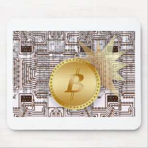 Bitcoin 18 mouse mat