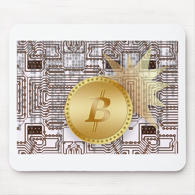 Bitcoin 18 mouse mat (Front)