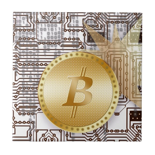 Bitcoin 18 tile (Front)