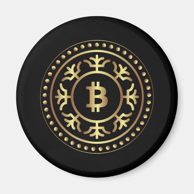 Bitcoin 2 magnet (Front)