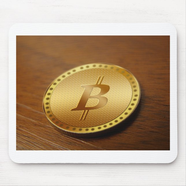 Bitcoin 2 mouse mat (Front)