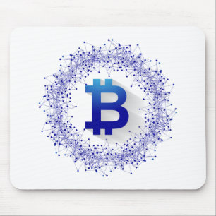 Bitcoin 5 mouse mat