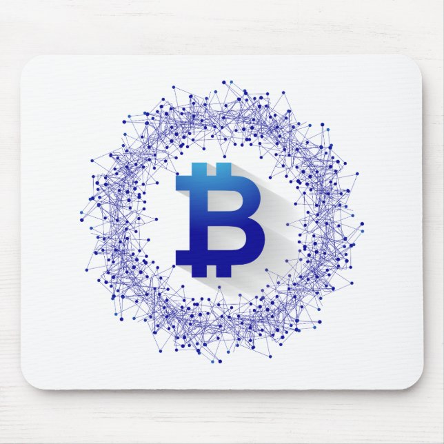 Bitcoin 5 mouse mat (Front)
