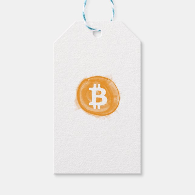 Bitcoin 6 gift tags (Front)