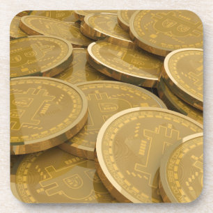 Bitcoin 7 coaster