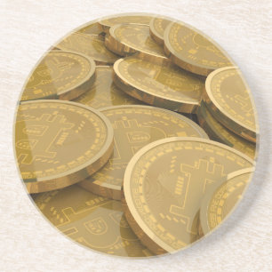 Bitcoin 7 coaster