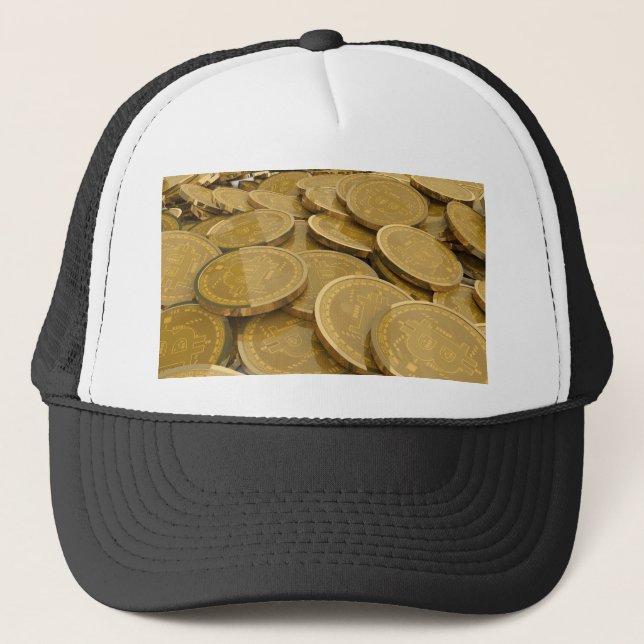 Bitcoin 7 trucker hat (Front)