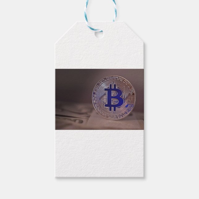 Bitcoin 8 gift tags (Front)