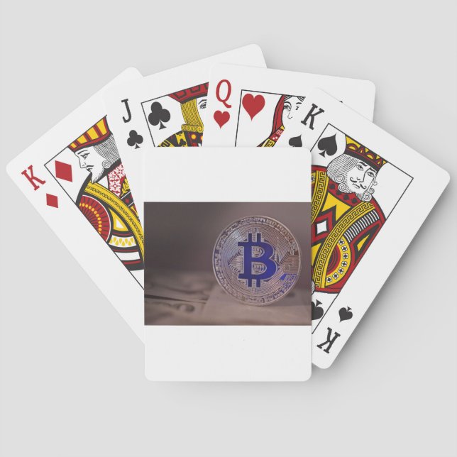 Bitcoin 8 playing cards (Back)