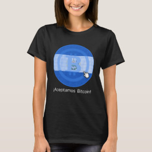 Bitcoin Aceptamos aquí for Crypto Traders Cryptocu T-Shirt