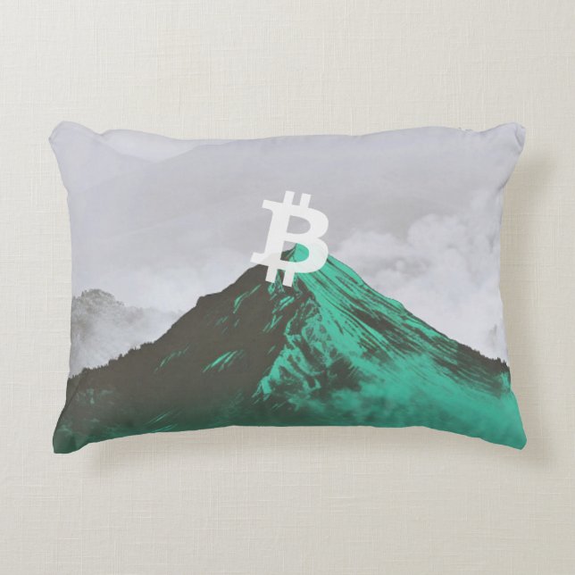Bitcoin All-Time-High (ATH) Decorative Cushion (Front)