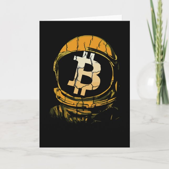 Bitcoin Astronaut-Crypto Astronaut Announcement (Front)