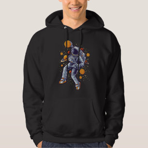 Bitcoin Astronaut to the moon - Bitcoin Crypto  Hoodie