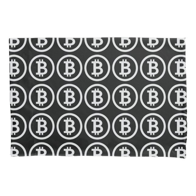 Bitcoin B Dollar Sign Crypto Pillowcase (Front)