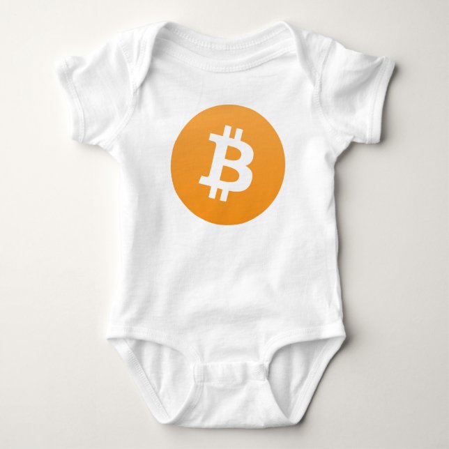 Bitcoin Baby Bodysuit (Front)