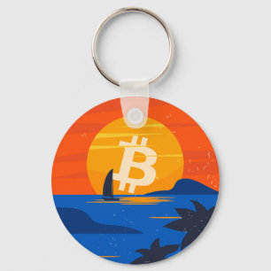 Bitcoin Beach Key Ring