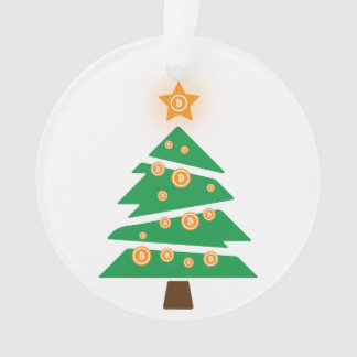 Bitcoin Bitmas Tree Ornament