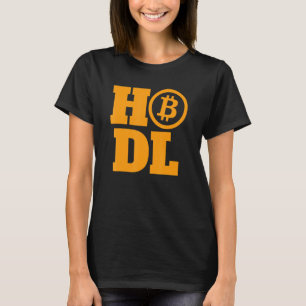 Bitcoin Btc Cryptocurrency Crypto Hodl Dogecoin T-Shirt