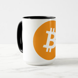 Bitcoin BTC Logo Mug