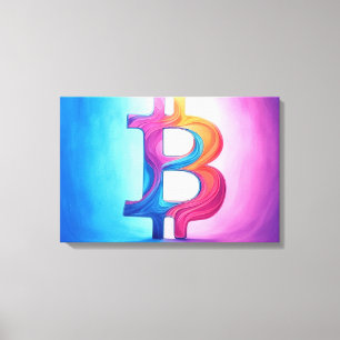 Bitcoin Canvas Print