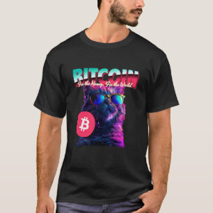 Bitcoin Cat (Funny BTC Statement & Cool Cat Graphi T-Shirt